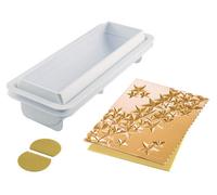 SILIKOMART: Molde de silicona para hielo, moldes de silicona para hacer hielo, máquina para hacer hielo, rodillo para pasteles
