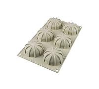 Silikomart | Molde de Silicona para Monoporciones MINI GOCCIA, Antiadherente, Ø 68 h 33 mm Volumen 6 x 88 ml Tot. 528 ml
