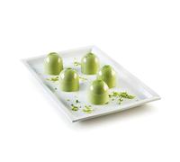 Silikomart | Molde de Silicona para Monoporciones MINI PUFF, Antiadherente, 14 Cavidades, Pack de 1 Molde para Tartas, Ø 40 h 40 mm Volumen 14 x 40 ml Tot. 600ml