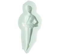 Silikomart | Molde de Silicona para Pasta de Azúcar DANCER, Molde para Decoraciones de Pasteles, Tema Príncipe, Medidas 134 x 132 x 38 mm,