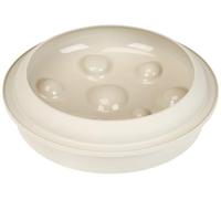 silikomart | Molde de Silicona para Tarta Moderna LUNA, Antiadherente, Juego de 4 Moldes con Safe Ring, Ø 220 h 60 mm, Volumen 1,67 l, Fabricado en Italia