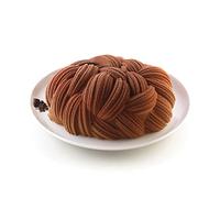 Silikomart | Molde de silicona para tartas Modern WOOLY, antiadherente, Lote de 1 Molde para tartas, Diseño 3D, Ø 190 h 72 mm, Volumen 1,46 ml, Made in Italy
