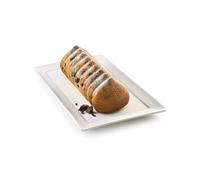 silikomart | Molde de Silicona para Tartas Moderno MERINGA, antiadherente, Pack de 1 Molde con Anillo de Seguridad, Diseño 3D, 250 x 90 mm, h 75 mm, Volumen 1,1 l, Made in Italy