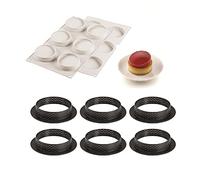Silikomart Molde mini Tarte Glam x6 - Silikomart