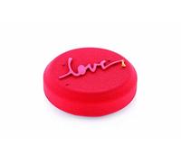 Silikomart Moldes de silicona para kit Love 360 - Molde de silicona y mate, diámetro 120 mm, altura 35 mm - Accesorios profesionales para cocina y pastelería - Moldes de una porción para pasteles