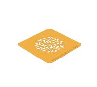 silikomart Moldes de silicona para tartas y rama - Juego de 2 moldes de silicona Ø100 H 1 mm - Accesorios profesionales para Navidad y pastelería - Moldes de una porción para pasteles
