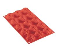 Silikomart Professional SF310 Molde de silicona, remolino de 4,8 cm de diámetro x 1,9 cm de alto.