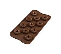 Silikomart Molde de silicona SCG49 Choco Crown 110 x 240 x 15 mm