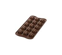 SILIKOMART - SCG51 3D - Molde de silicona n.15 Choco Game 22x22 h 20 mm
