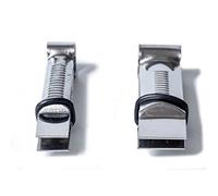 Silikomart | Set 2 Pinzas Wonder Crimper para Decoraciones de Tartas, Diseño Regular Línea Recta, Material Acero Inoxidable, Medidas 17 mm - 12 mm, Made in Italy