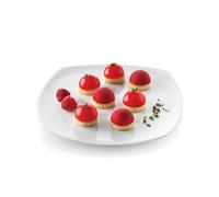 silikomart | SF005 Molde de silicona para Monoporciones SEMISFERA, antiadherente, 15 cavidades, Pack de 1 Molde para tartas, ø 40 h 20 mm, Made in Italy