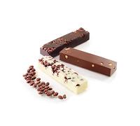 Silikomart | SF184 Molde de silicona para MY SNACK Monoporciones, Antiadherente, 100 x 26 h 16 mm Volumen 8 x 40 ml Tot. 320 m