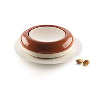 silikomart | Silicone Cake Mould Kit IO &TE, Composición del kit 1 Molde Superior de Silicona, 1 Molde Base de Silicona, Diseño 3D, Ø 210, h 30 mm - h 60 mm, Made In Italy