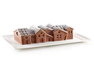 Silikomart - WINTER VILLAGE - KIT MOLDES SILICONA + SOPORTE