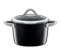 Silit - Olla Baja Vitaliano con Tapa, 22cmØ, 4,7 l, Color Negro
