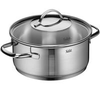 SILIT SILIT - Olla para asar con tapa, 20 cm, acero inoxidable