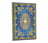 Silk Sky (Guiding Star) Mini Lined Hardcover Journal (Elastic Band Closure)