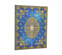 Paperblanks Cuaderno de tapa dura Silk Sky (Guiding Star) Rayado ultra cierre con banda elástica