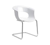Silla 4 Patas Con Brazos Scab Miss B Antichoque 2689 310 Blanco completo
