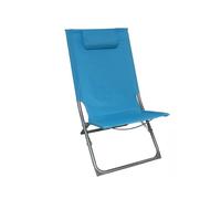Silla acero fija playa CHLOE C/COJIN 3SRT