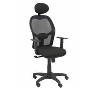 Piqueras y Crespo Silla de oficina Alocén 345SM840B840B10CRNC malla negra brazos regulables