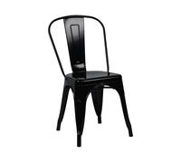 Silla apilable industrial de acero thinia home
