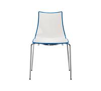 Silla Apilable Scab Zebra Bicolour 2272 213 blanco - Lirio