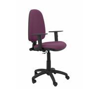 PIQUERAS Y CRESPO Silla de oficina Aýna Bali Morado con brazos 1D regulables