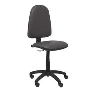 Silla Ayna similpiel gris oscuro