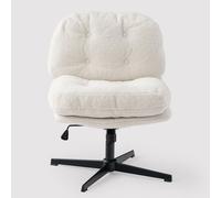 Silla blanca - Silla de escritorio - Silla giratoria - Silla de comedor - Sillón - Giratoria 360°