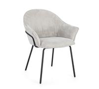 Silla C-Br Cassidy Negro/Gris Claro