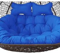 Silla columpio de repuesto para 2 personas, para colgar cestas, sillas, mesas al aire libre (170 x 120 cm)