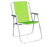 SILLA CÓMODA TUMBONA PLEGABLE DE TELA VERDE TUMBONA MUEBLES DE EXTERIOR JARDÍN