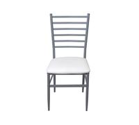 Silla de cocina alkor ice ii fija color blanco - conforama
