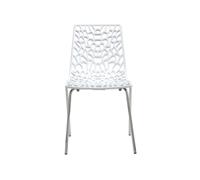Silla de cocina donna fija pc blanco - conforama
