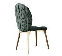 Silla de Cocina Sillas de Comedor, Cocina Modernas, Silla tapizada, Decorativas sin Brazos for, Sala Estar(Green)