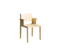 Silla de Comedor 016 Maasto con Reposabrazos Natural