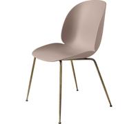 Silla de Comedor Beetle Base Cónica Latón Antiguo/ Rosa Dulce