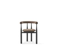 Silla de Comedor Bukowski Negro/Wooly Plus 1008