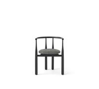 Silla de Comedor Bukowski Negro y Puro Lino 080