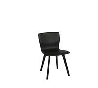 Silla de Comedor de Madera Butterfly Roble Teñido negro/Totalmente Tapizada Negro Savannah 30314