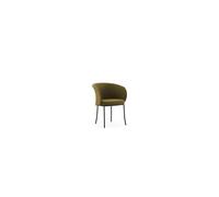 Silla de Comedor de Punto Negro/oliva