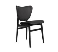 Silla de Comedor Elephant Negro en Roble Negro/antracita 21003