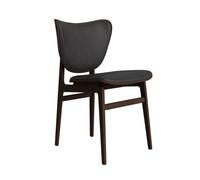 Silla de Comedor Elephant Tapizada en Roble Ahumado Claro/camel 21004