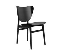 Silla de Comedor Elephant Tapizada en Roble Natural/camel 21004