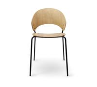 Silla de Comedor Eva Solo Dosina Chapa/Roble Natural/ Negro Roble