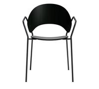Silla De Comedor Eva Solo Dosina Con Reposabrazos Roble/ Negro Roble negro