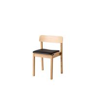 Silla de Comedor Everyday de Roble Aceitado y Negro
