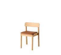 Silla de Comedor Everyday en Roble Lacado/coñac