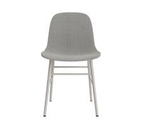 Silla De Comedor Form Tapizada Grupo 2 Gris Cálido/Acero